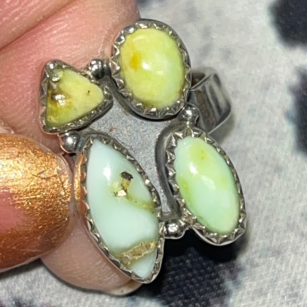 Palomino adjustable cluster ring